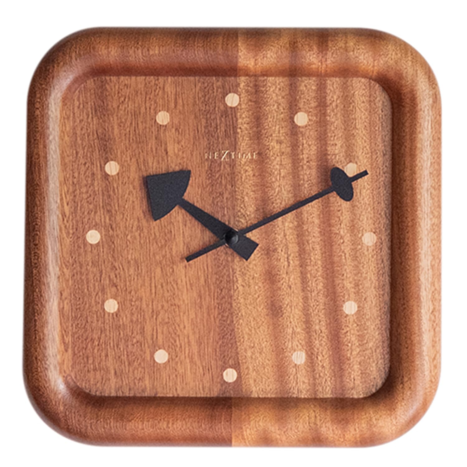 

El Commune Wall Clock Dowel Square NXT-J030