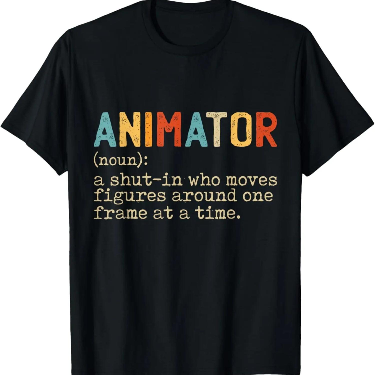 Animator Definition T-Shirt S чёрный