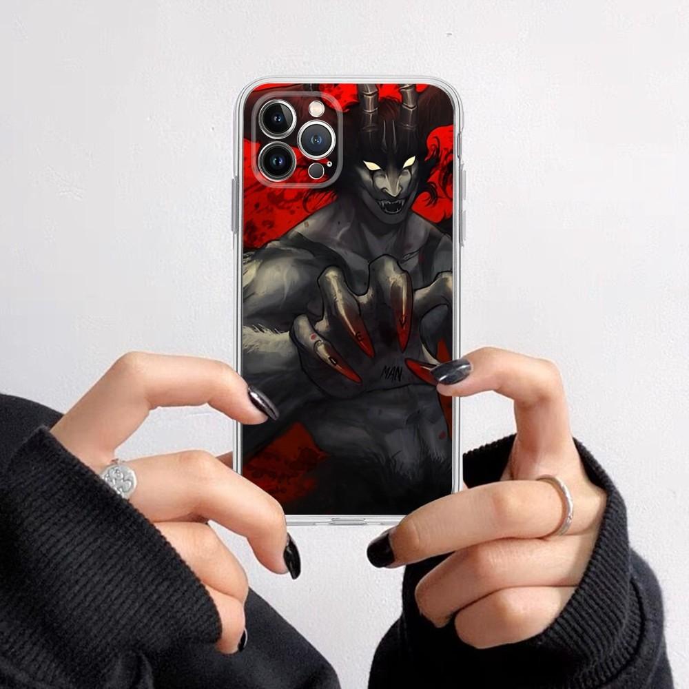 Devilman Crybaby Phone Case for iPhone 16 15 8 7 6 6S Plus X SE XR XS 14 11 12 13 Mini Pro Max Mobile Case