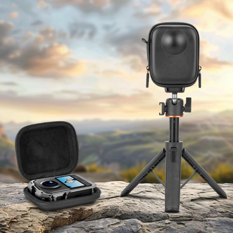 Waterproof Carrying Bag for 360 Action Camera Storage Impact Resistant Construction