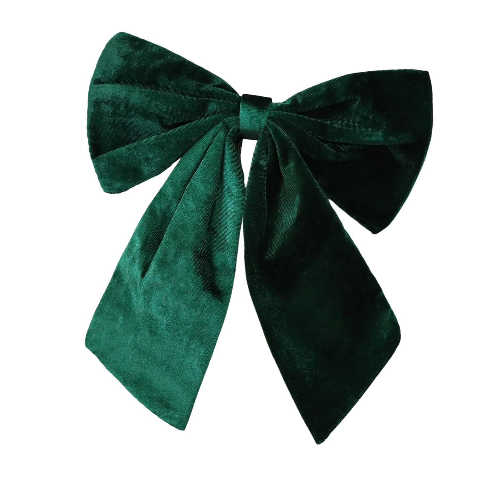 

Christmas Bow Hanging Ornament Bowknot Soft Decorative Christmas Decoration for Outdoor Holiday Fireplace Party Staircase