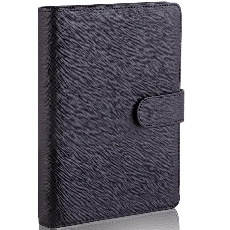 Deli 3151 Loose-Leaf Leatherette Notebook
