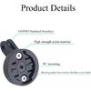 Fit Gopro Quick Release Interface Bike Headlight Adapter Mount,Compatible with Lezyne Olight Magicshine