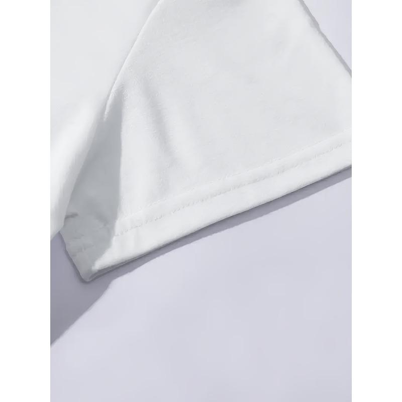 Elegant and Cute Letter Pattern Printed T-shirt. Women's Summer Clothing. Easily Create a Sweet and Casual Look. Suitable for Daily Commuting