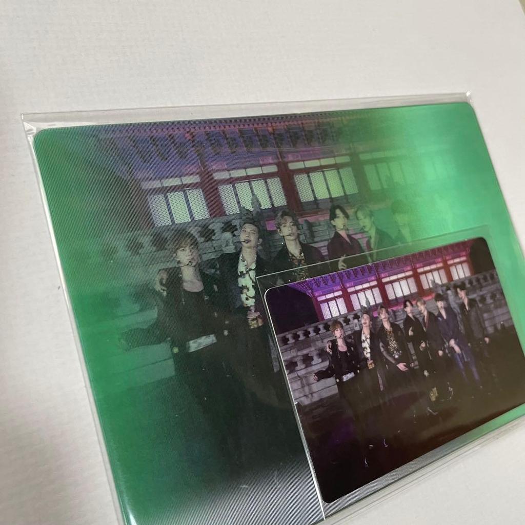 [USED] BTS Memories 2020 DVD Korean Edition Weverse Bonus Trading Card