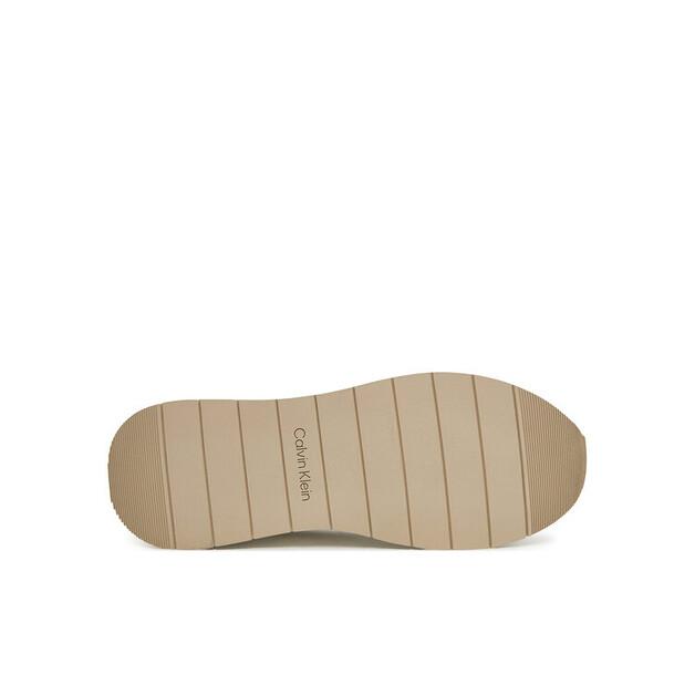 Мужские кроссовки Calvin Klein Low top lace up tmbl lth hm0hm01804 белые