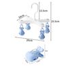 Cartoon Whale Seamless Laundry Clothespins Clothes Pegs Quilt Socks Underwear Towels & More Hangers Fixed Large Windproof Clip