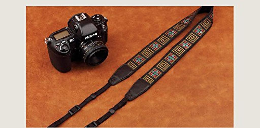 CS130 Embroidered Series Universal Cotton Camera Strap CAM8482 Cam-in