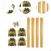 4Pcs Wood Furniture Legs Cabinet Non Slip Accessories Easy To Install Hardware Chair for