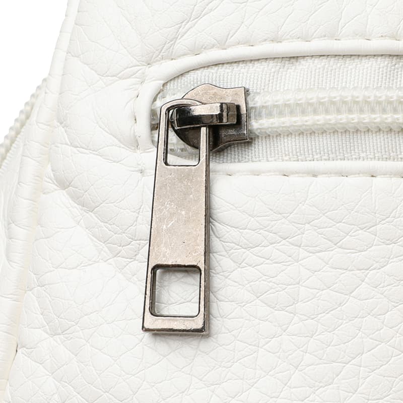 Washed Leather Backpack Literary Soft Leather Small Backpack