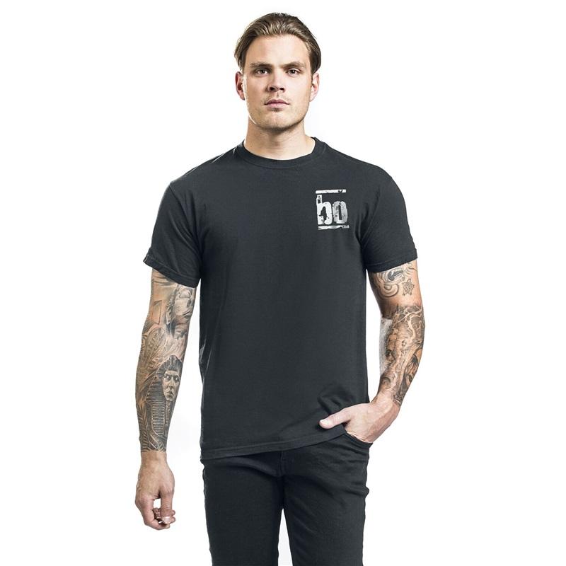 Německá rocková kapela Böhse Onkelz Hier Sind Die Onkelz Global Tour Tričko Street Hip Hop Oversized Y2k Ležérní Bavlněné Pánské Dámské Trička Oblečení