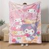 1pc My Sweet Kuromi Blanket, Soft and Cozy Home Decor Gift for Family and Friend| Seasonal Universal Throw Blanket| Perfect for Couch, Bed, or Car Sea