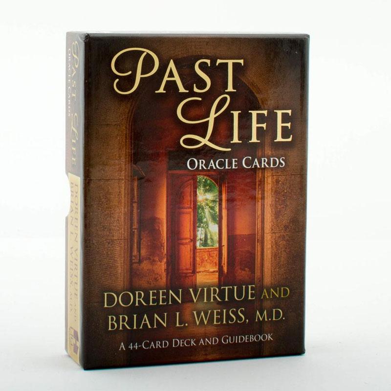 Past Life Oracle Cards: A 44-Card Deck and Guidebook Cards Family Tarot Card Game for Indoor Fun Game