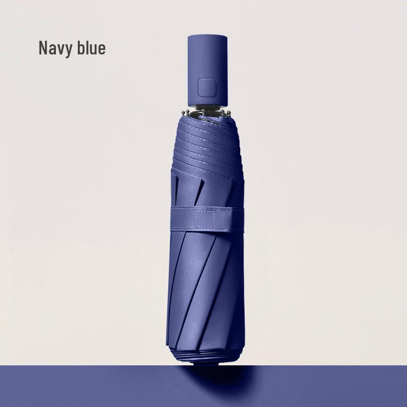 Customizable 72-Bone Automatic Sunshade Umbrella with Sunscreen Protection for Men and Women, Suitable for All Weather Conditions.