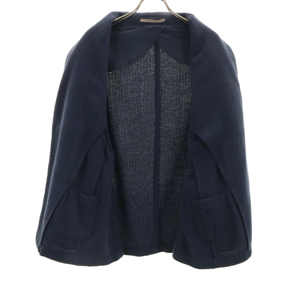 Eleventy Made In Italy Tailored Jacket 46 Navy Ancon Men's Used