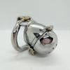 Stainless Steel Open Ended Jewelry with Ring Cage Double Lock for Man Male