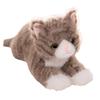 S.T.S.G Plush Cat, Large Body Pillow, Cute, Realistic, Fluffy, Gift, Christmas (Tabby (Large))
