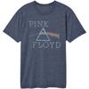 Pink Floyd Distressed Prism Vintage Wash Music T-shirt Tops Tees Men's Women's Unisex