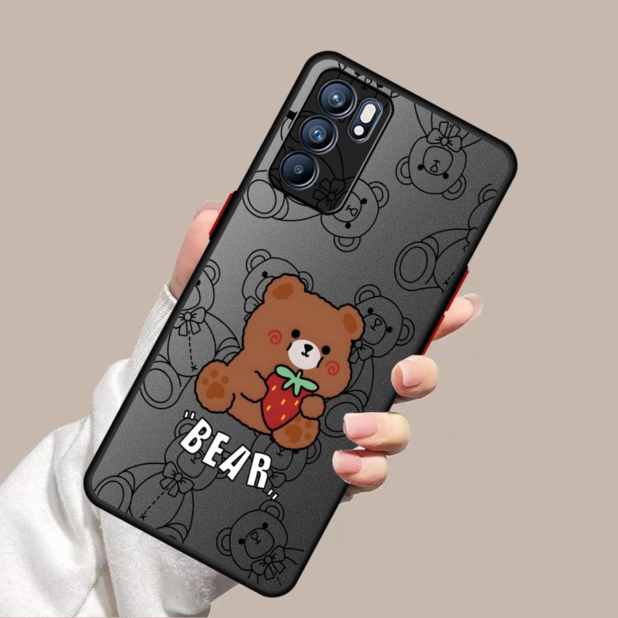 Case for Xiaomi Redmi Note 15 Pro 14 11 A4 14C 12 13 10 13C 9S Funda Back Phone Cover Cartoon Bear Rabbit