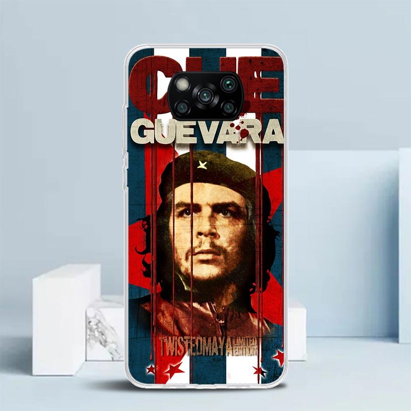 Che Guevara Cigarett Phone Case For Xiaomi Poco F7 Ultra X5 X6 X7 Pro M7 Redmi 15C 15 13C 13 12C 12 10C 10 10A 9 9C 9A 9T Cover