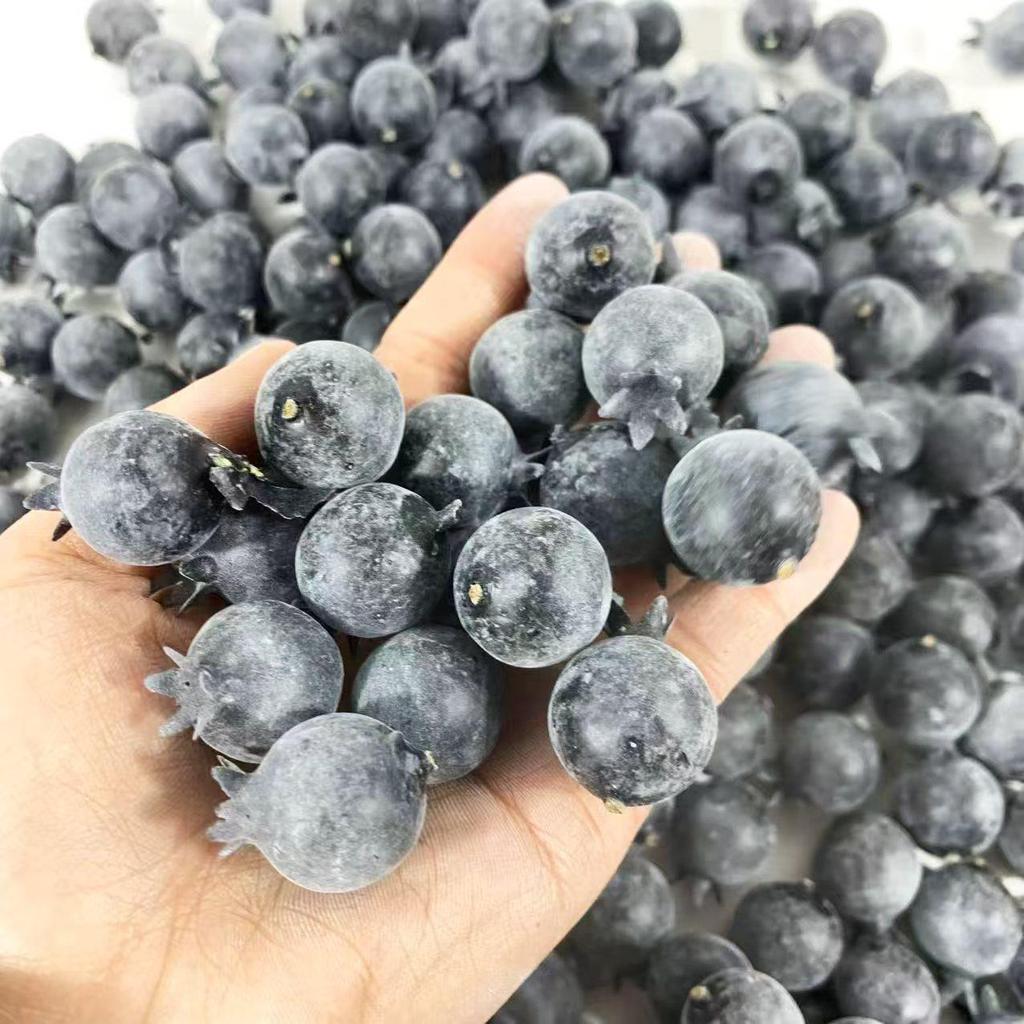 Blueberry Foam Model Fake Fruit & Vegetable Props for Photography Displays & Fresh Fruit Toys