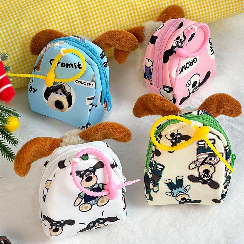 Mini Portamonete Peluche Orso Cartone Animato Borsa per Cuffie Zaino Se È un Ciondolo Bambola Macchina Artiglio 4 Pollici