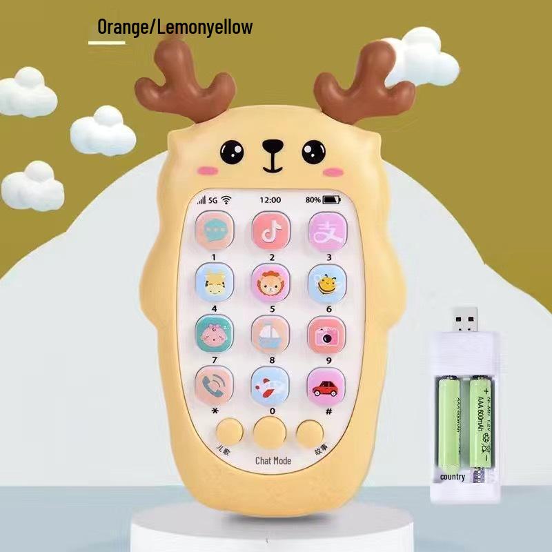 Educational Toy Phone for Babies: 6-12 Months Learning Machine for Boys & Girls (Ages 0-3 Years)