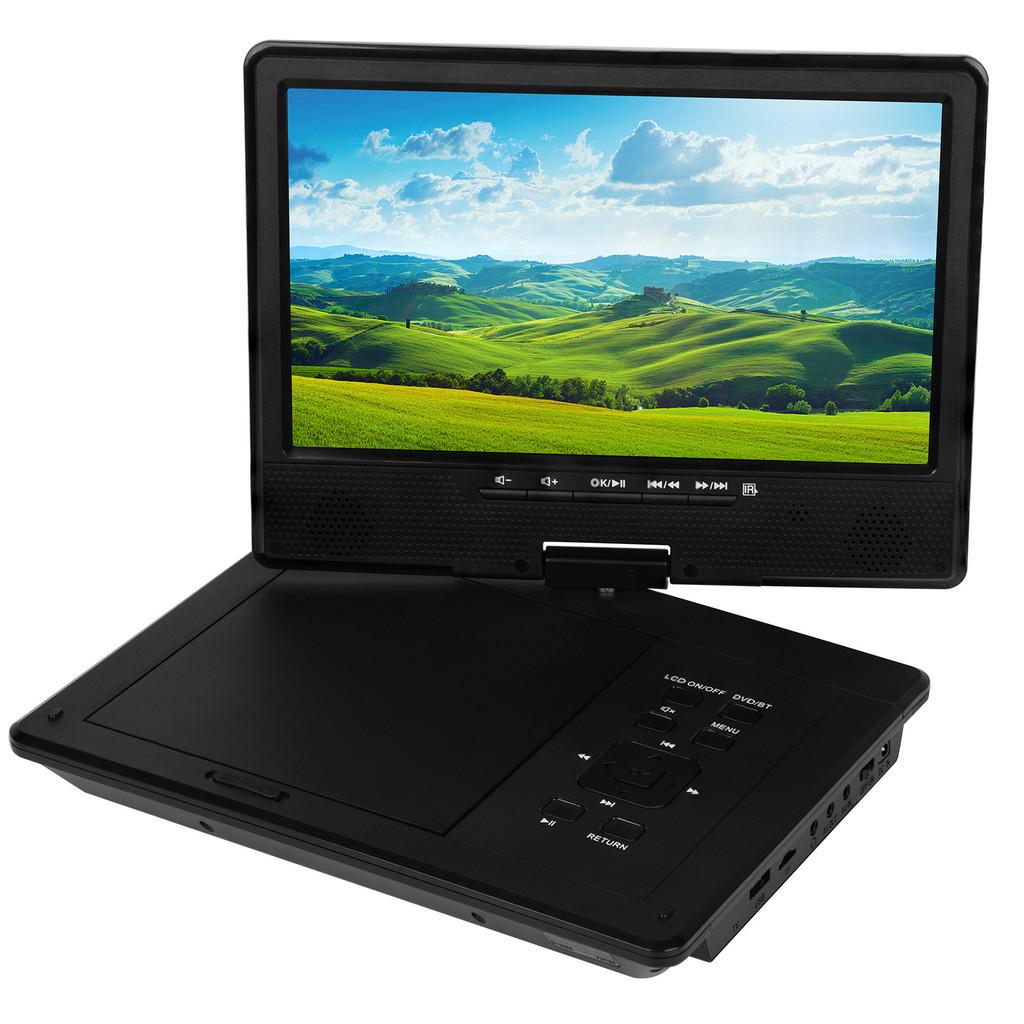 10.1-inch Household CD Player 1080P Rotating Multifunctional VCD Machine Portable in Car Bluetooth Mobile DVD  Player 253*186*40mm