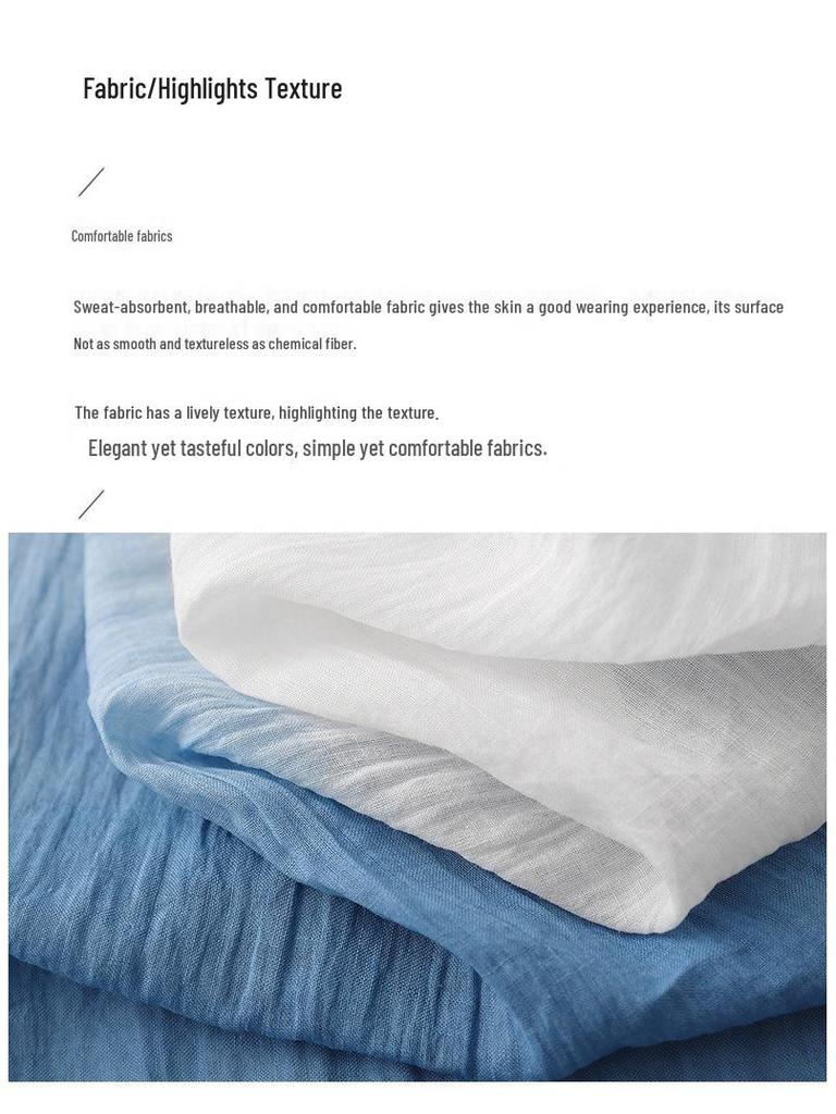 Women's Summer Retro Ink Splatter Batwing Sleeve Ramie Top