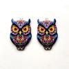 6 super bright owl pendant for jewelry earrings