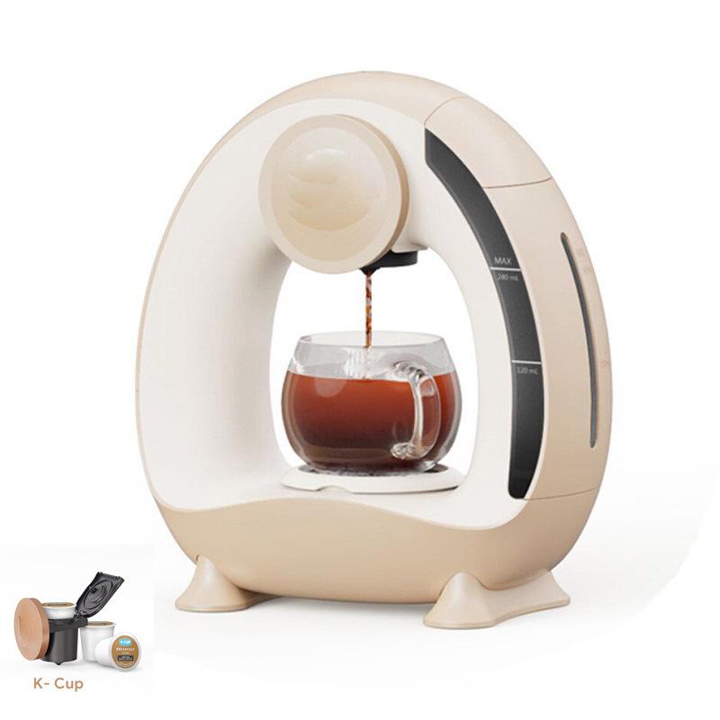 Hairui přenosný tichý mini kávovar na překapávanou kávu