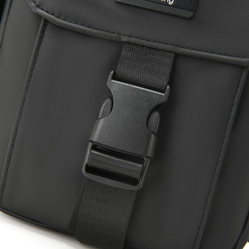 Borsa a tracolla impermeabile da uomo, borsa a tracolla verticale leggera, piccola borsa