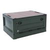 Foldable Camping Storage Box with Lids Versatile Stackable Movable Portable Camping Storage Bin