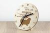 Pekingese, Pekinese, Peke - clock with dog, wooden clock with engraving, personalised clock by Art-Dog