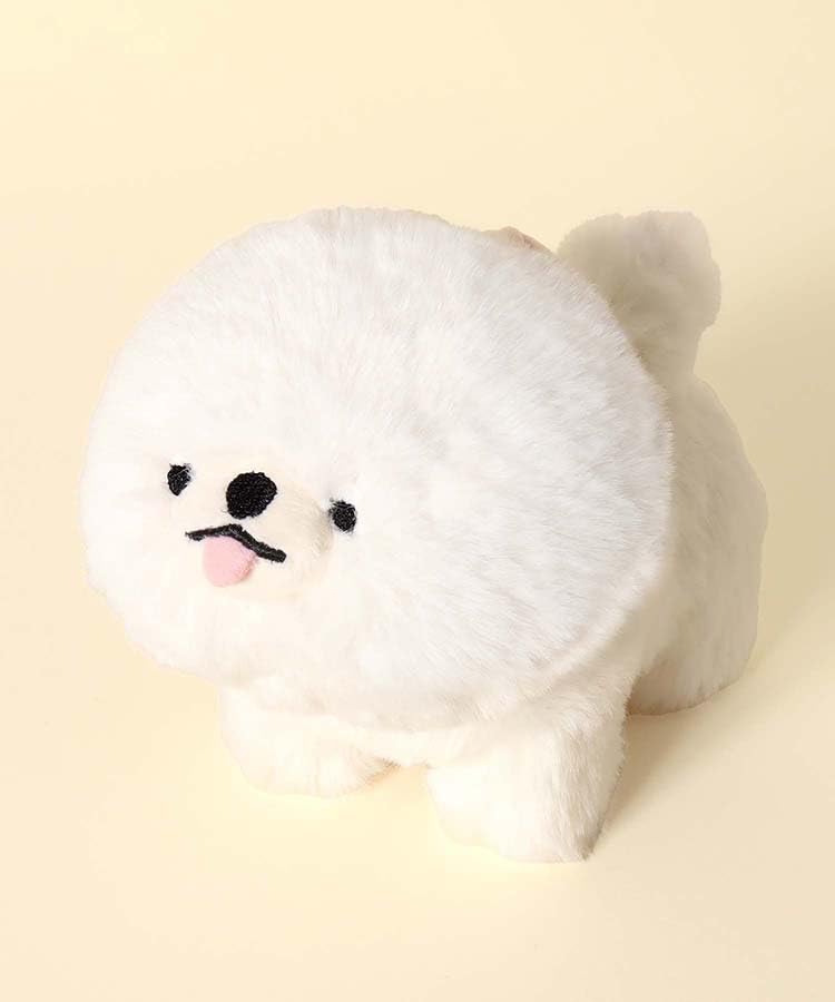 ACCENT Mofumo Friends Tenori Mascot Fluffy Plush Toy Chow Chow Samoyed (Samoyed)