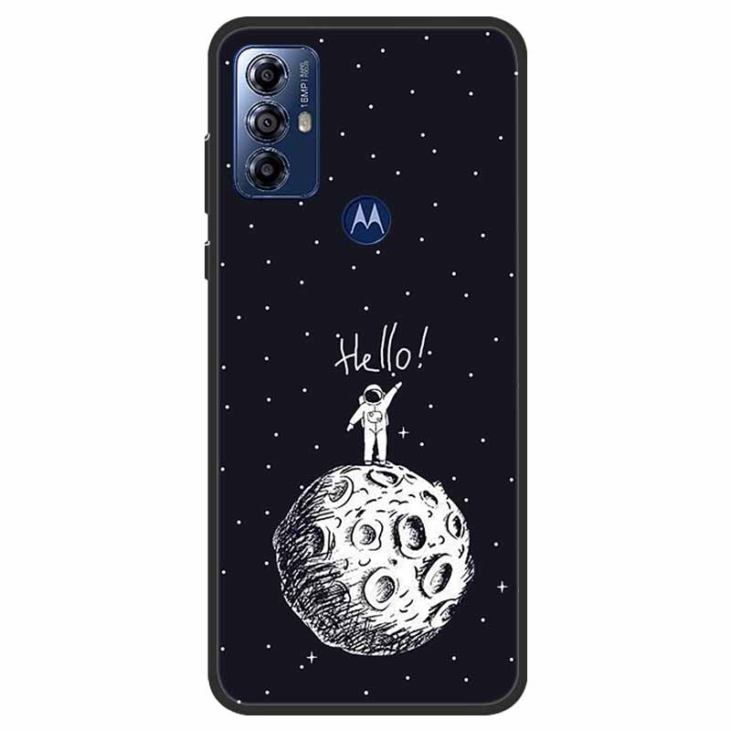 Für Motorola Moto G Play 2023 Hülle Weiche Silikon-Rückseite für Moto G Play 2023 Hülle GPlay 2023 Schwarze Handyhülle