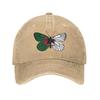Algeriet Fjäril Algeriet flagga Sol Basebollkeps Unisex Kvinnor Design Truckerkeps Sommar Casual Tennis Skate Justerbar Keps