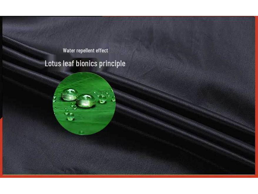 Black Reflective Raincoat & Pants for City Management and Emergency Riding