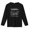 VOIVOD THE END OF DORMANCY Print Cotton T Shirt for Men In Blue Sizes S To 5XL Vintage Washed Top For Everyday Wear Breathable