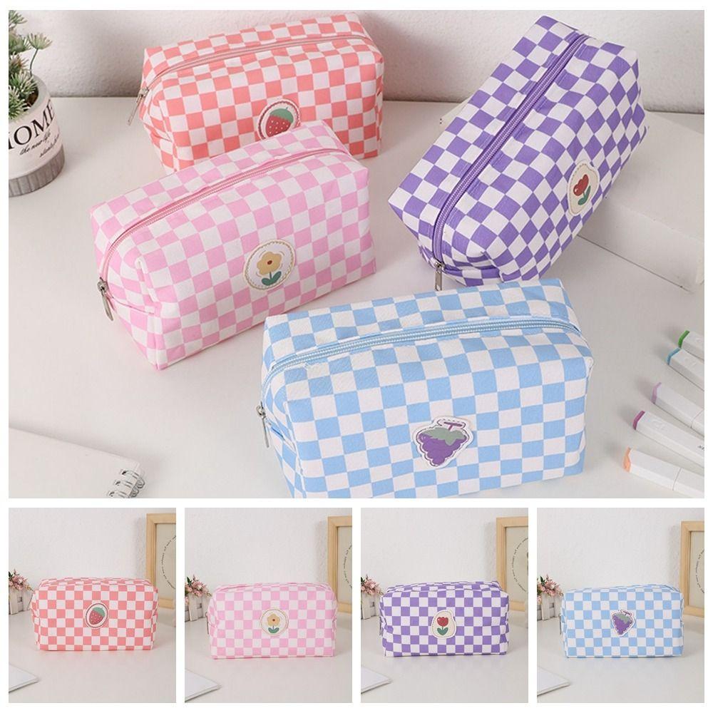 

Wear-resistant Toiletry Bag Durable Cosmetics Storage Bag Fashion Makeup Bag Travel