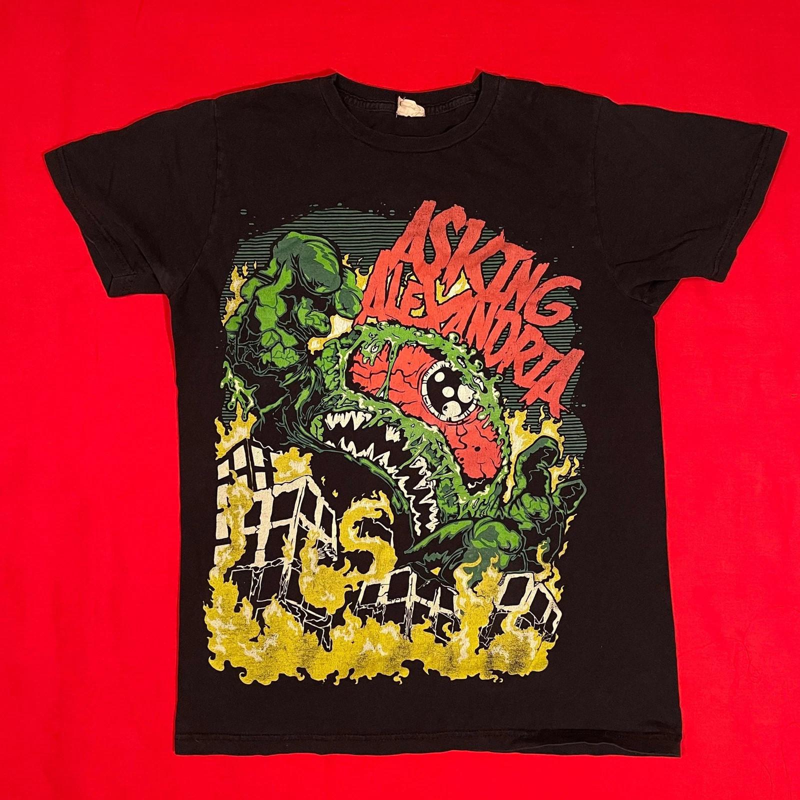 Asking Alexandria band Classic T shirt black Tee Unisex tee S-5XL M