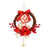 Traditional Chinese New Year Wreath Exquisite Hanging Wreath  Farmhouse Style