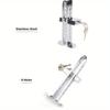 Heavy-Duty Stainless Steel 8-Hole Anti-Theft Adjustable Brake Pedal Clutch Lock for Automobiles/SUVs/Trucks and Clutches Thread Lock3