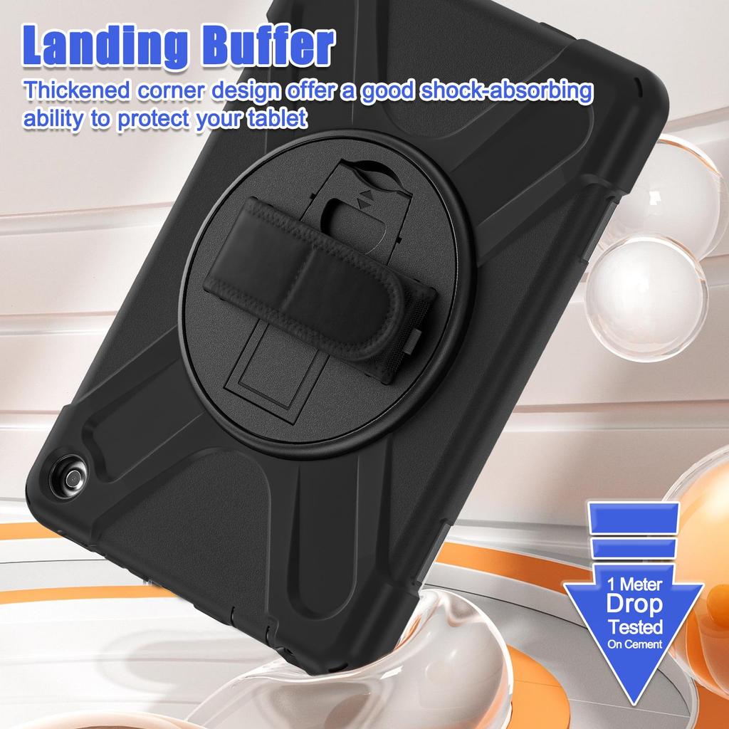 2023 Kindle Fire HD 10 Anti-Drop 3-in-1 Silicone Protective Case