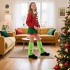 Women's Christmas Furry Socks Love Winter Plush Boot Covers