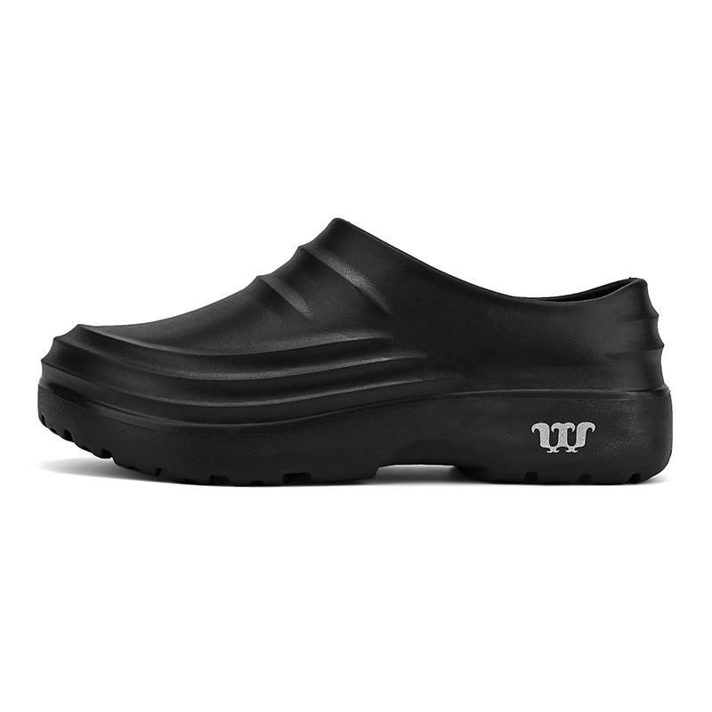 Chef Men's Non-Slip Waterproof Work Shoes - Oil-Resistant, Hotel-Grade, Durable, Soft Sole for Kitchen Safety