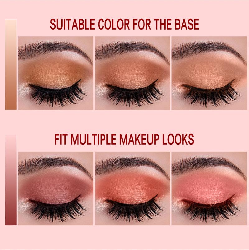 BSIMONE 18-Color Earth Tone Eyeshadow & Blush Palette - Matte, Pearlescent & Glitter Finish, Portable & Multi-color.