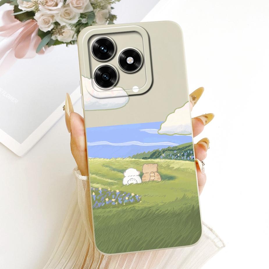 For Honor X5C Plus Case NLA-LX1 Cute Panda Dog Funny Cartoon Cover Soft TPU Phone Case For Honor X5C HonorX5C Plus Fundas Bumper
