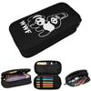 WWF Wrestling Panda Pencil Case for Studen Gifts Pen Box Pencil Bag Stationery Supplies Pen Holder Bag