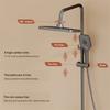 Brass Shower Head Shower Digital Display Shower Set Shower In Bathroom Shower Mixer